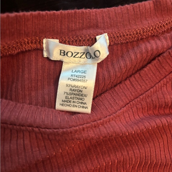 Black and Rusted red t-shirts (set of two). Girls Size Large - Picture 5 of 6